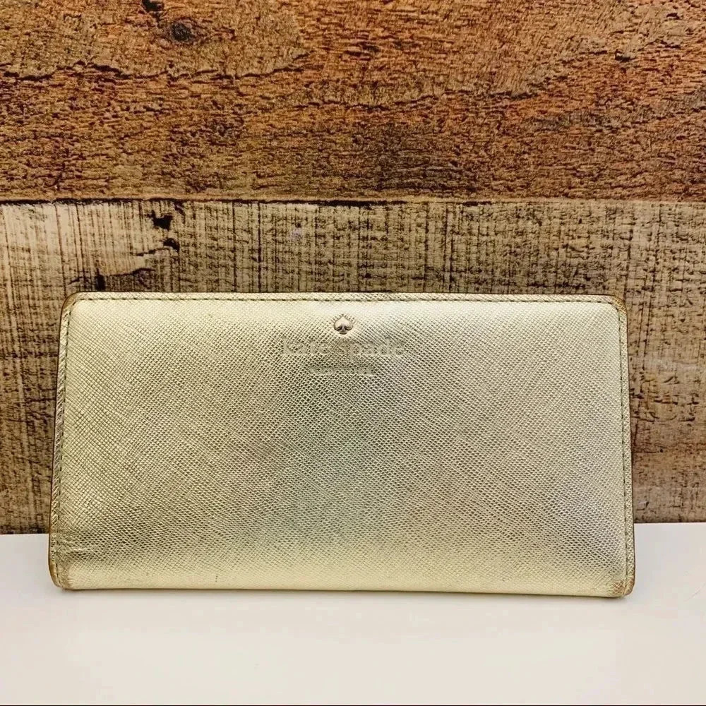 Kate Spade Metallic Wallet